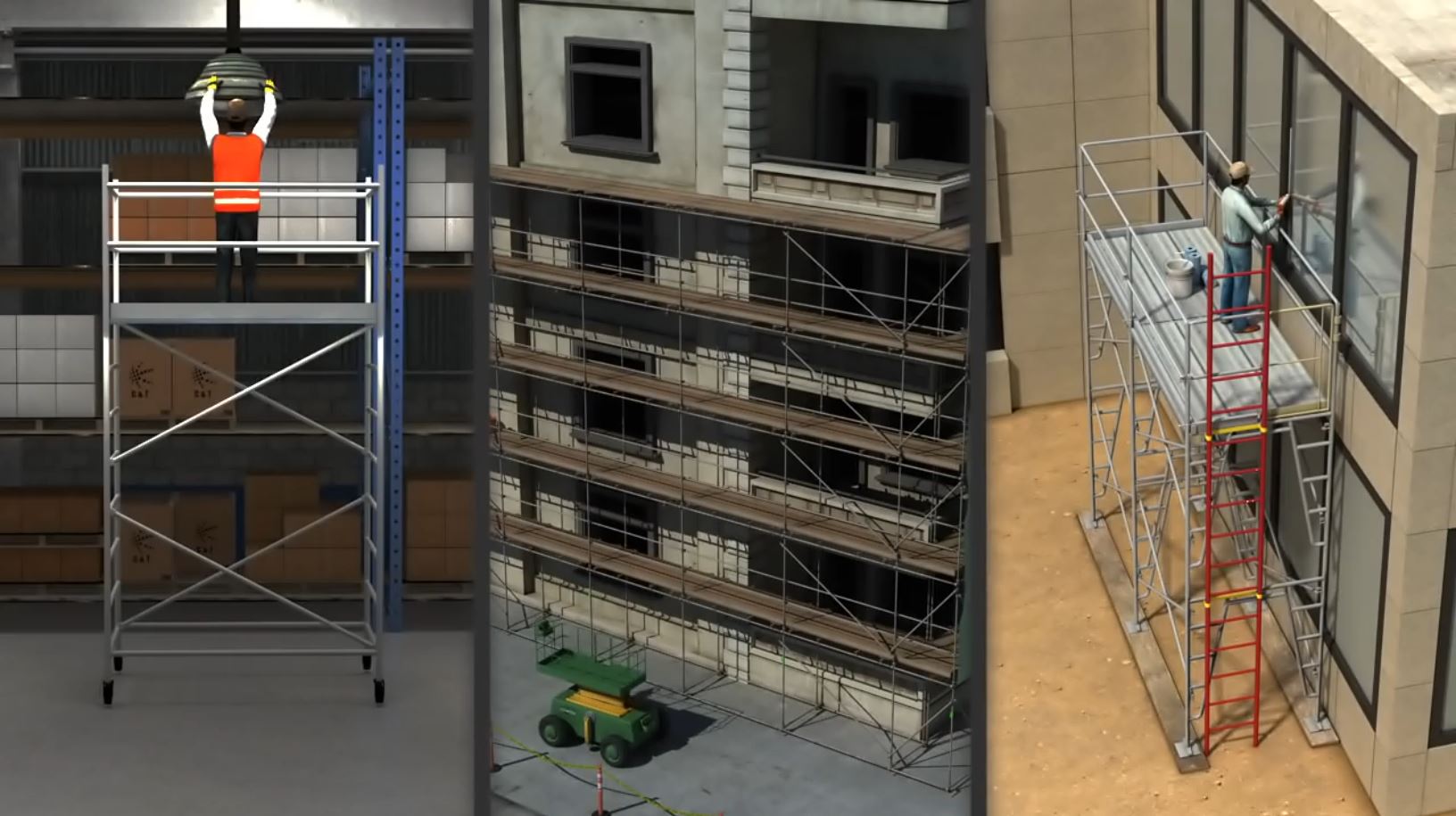 Scaffolds and Mobile Elevated Work Platforms - Construction Worksite Safety